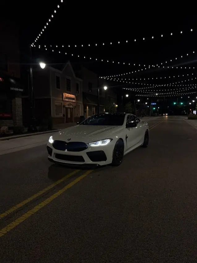 BMW M8 Competition, Night shoot, at PRM Eurowerks in Cary IL