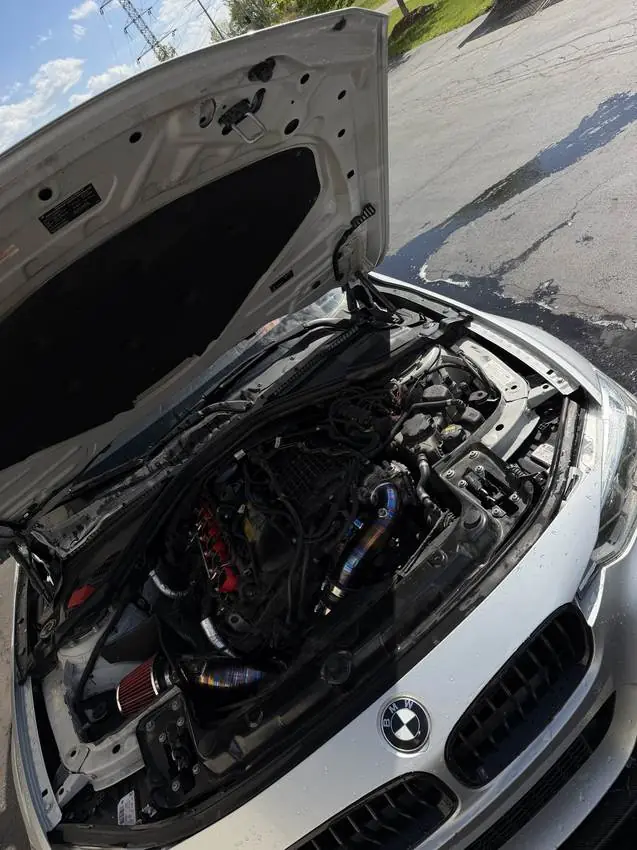 Titanium charge pipe and intake