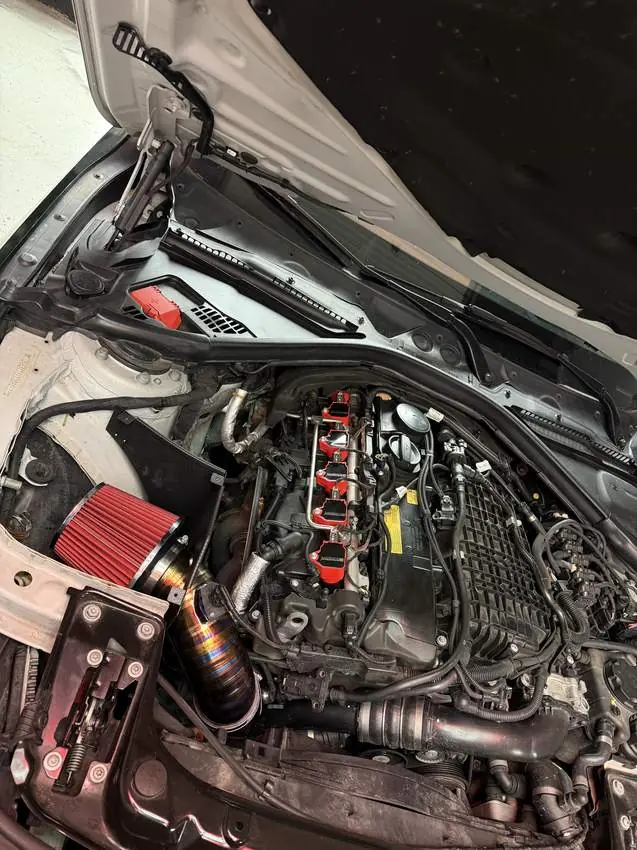 Intake upgrade, Open element, at PRM Eurowerks in Cary IL